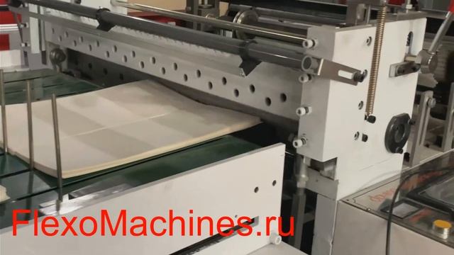 QD-800 - листорезальная машина с двумя ролями размотки - листорезка - флаторезка в тестах -3 смотреть онлайн