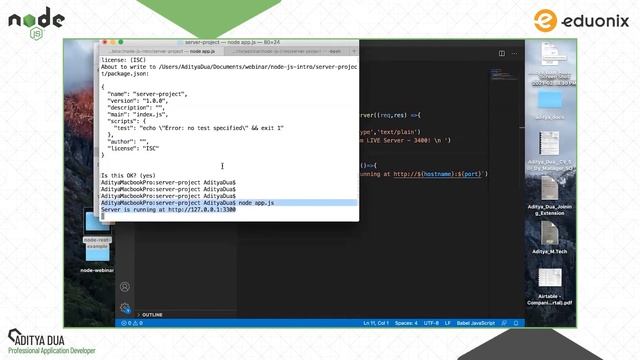 Introduction to Node.js | Node.js Tutorial for Beginners | Eduonix смотреть онлайн