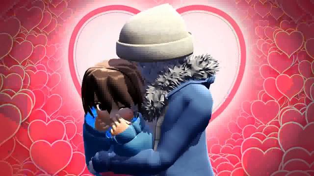 (MMD) You Look So Good (Chara x Blueberry, Sans x Frisk) смотреть онлайн