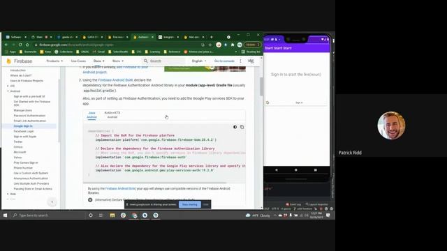 We Didn't Start the Firebase - Gisela Chodos and Patrick Ridd - Oct. 26, 2021 смотреть онлайн