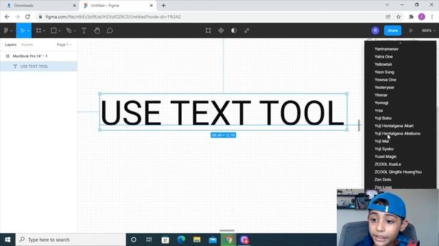 HOW TO USE TEXT TOOL IN FIGMA FOR BEGINNERS 2022 TUTORIAL | RBKIDSGRAPHIC смотреть онлайн