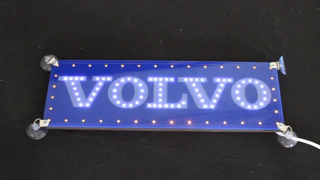 Светодиодная табличка VOLVO смотреть онлайн