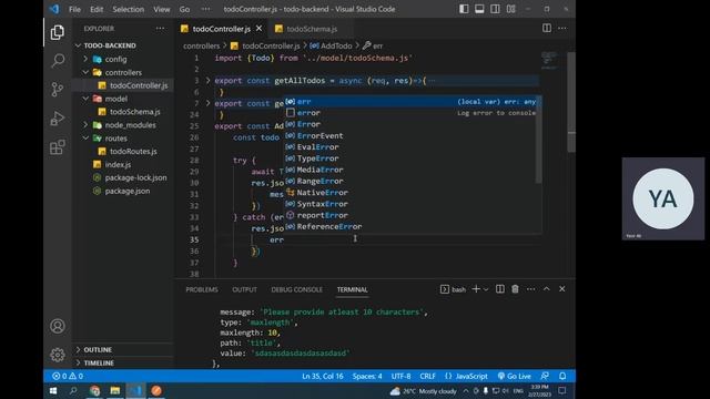 An Introduction to Error Handling in Express JS Application смотреть онлайн