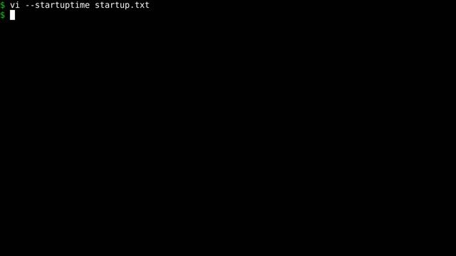 vi tutorial | startuptime flag смотреть онлайн
