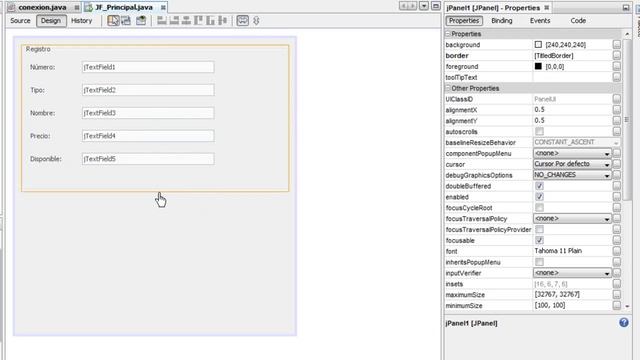 Demo 20: Parte I Paleta de Herramientas GUI y Mantenimiento de Base Datos Lenguaje Java смотреть онлайн
