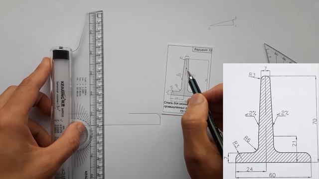 ПРОФИЛЬ ПРОКАТНОЙ СТАЛИ. ИНЖЕНЕРНАЯ ГРАФИКА. ГЕОМЕТРИЧЕСКОЕ ЧЕРЧЕНИЕ. смотреть онлайн