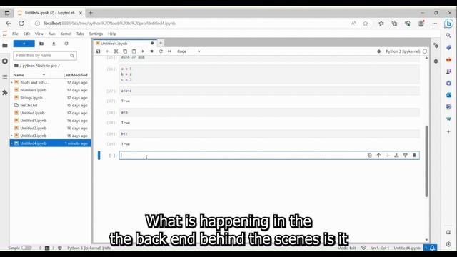 Python Tutorial: Beginner to Advanced: Part5 - comparison and chained comparison operators. #python смотреть онлайн
