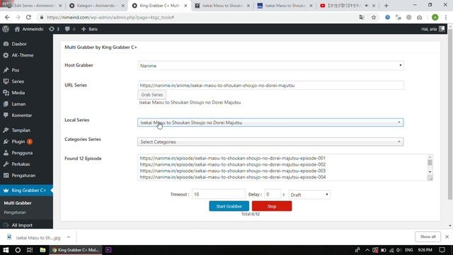 Theme Anime untuk Wordpress Support Kinggrabber смотреть онлайн
