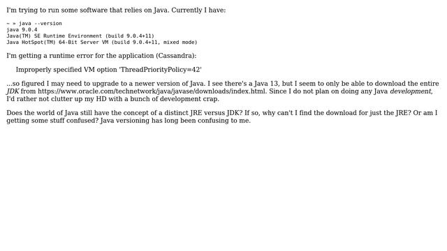 Installing just the JRE for Java 13 смотреть онлайн