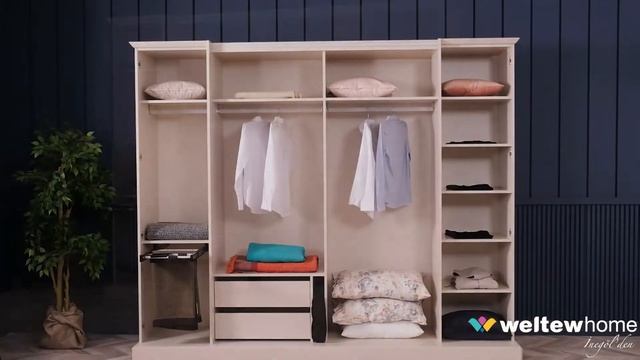 Спальный гарнитур из коллекции NİRVANA от Weltew Home смотреть онлайн