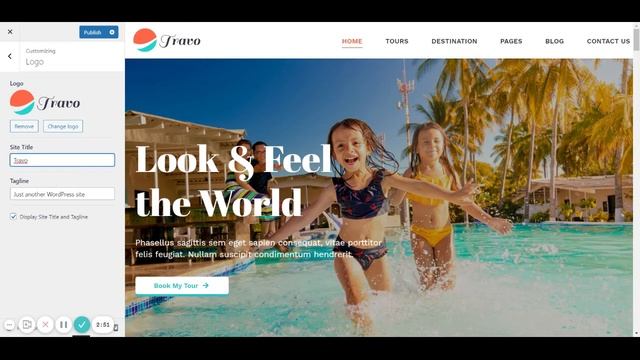 Travo - Travel & Tourism WordPress Theme Installation & Setup смотреть онлайн