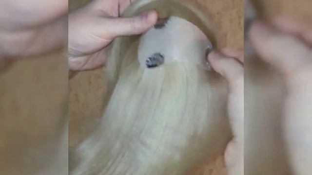 НАКЛАДКА на Пробор - 10 см * 4 см * 5 см (с имитацией кожи головы) смотреть онлайн