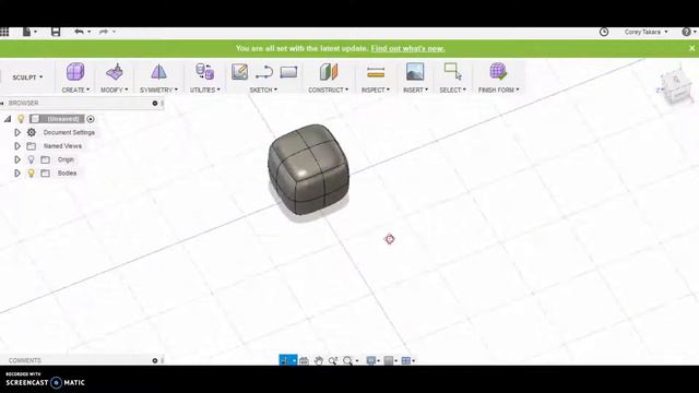 Simple sculpt vessel Fusion 360 intro смотреть онлайн