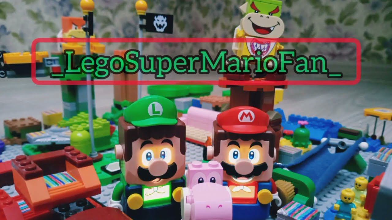 All characters in Lego Super Mario. смотреть онлайн