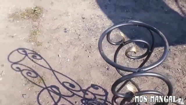 Кованая подставка под цветы "Цветочница-Прима" смотреть онлайн