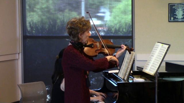 Beethoven Sonata For Piano And Violin No. 8 Mvt 2 (with Cut)
