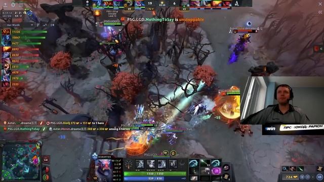 «PSG.LGD МОЯ ЛЮБИМАЯ КОМАНДА!» / Папич Комментирует TI 11 PSG.LGD Vs Aster 1 карта The Internationa