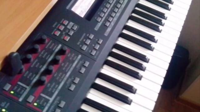 Вечернее настроение .Yamaha MOX6 смотреть онлайн