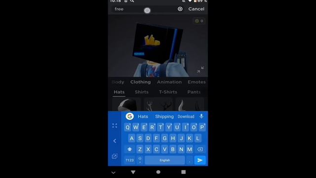 ("Free Hats robox)( Бесплатная Шляпа В роблокс*) смотреть онлайн
