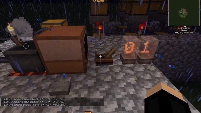 MINECRAFT 1.19.2 Java Edition Valhelsia 5 beta: Fully automated cooking with the cook pot смотреть онлайн