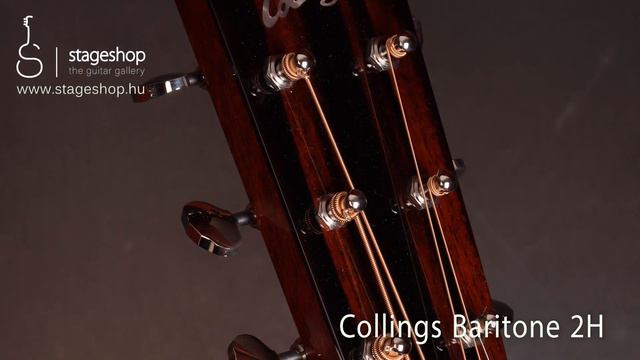 Collings Baritone 2H guitar demo in Stageshop смотреть онлайн