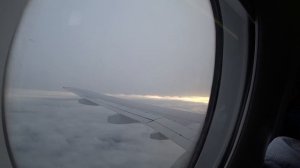 Летим самолетом Сухой Superjet100, SSJ100.Ульяновск(Баратаевка)-Москва(Шереметьево).