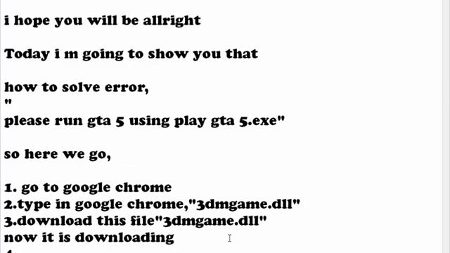 How to: Fix- "Please Run GTA V using PlayGTAV.exe" Error/gta 5 launcher has stopped working смотреть онлайн
