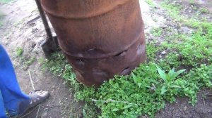 Видео о. Как устроена бочка для сжигания и получения золы и пепла