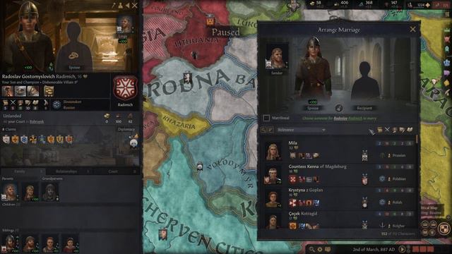Crusader Kings 3 - Russian Superiority - Walkthrough #3 смотреть онлайн