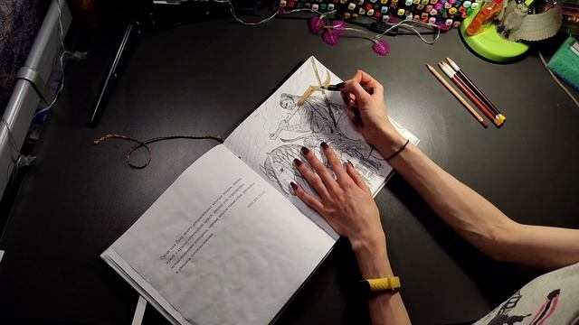 Хобби-СОВМЕСТНИК: Зима близко/Игра Престолов/все раскрашенные работы смотреть онлайн