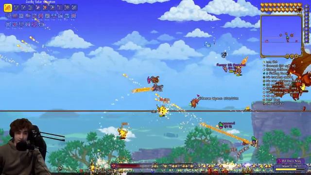 SUMMONING MOON LORD IN MASTER MODE!?! Terraria: Master Mode #6 смотреть онлайн