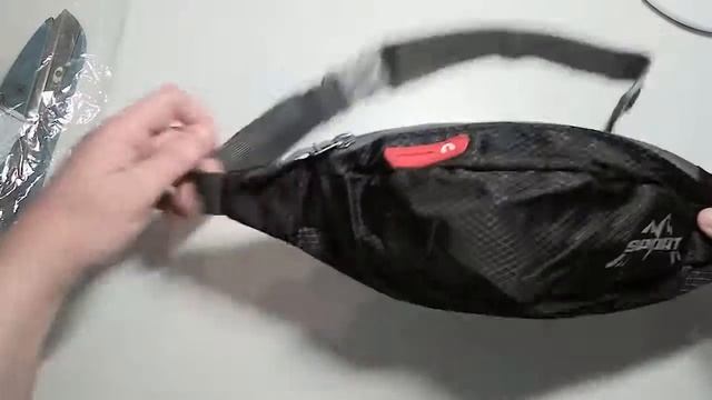 Спортивная сумка на пояс, бананка с Алиэкспресс. смотреть онлайн