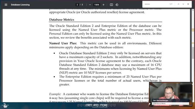 Grundlagen der Softwarelizenzierung - Oracle: Lizenzverträge, -bestimmungen und -metriken смотреть онлайн