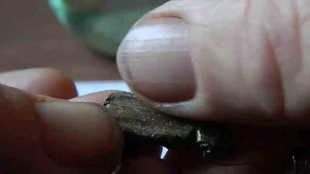 личинка стрекозы из свинца. МОРМЫШКА, БЛЕСНА? смотреть онлайн