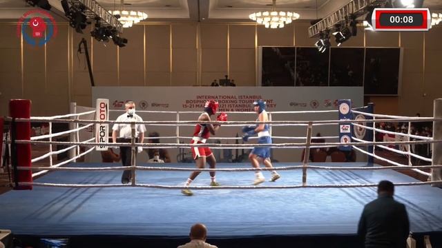 Гомес Морейра (CPV) - Дарима Сандакова (Бурятия) 1/2 до 69кг. Istanbul Bosphorus Boxing tournament