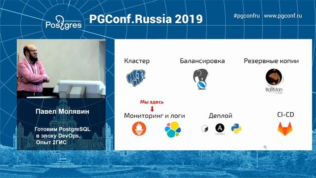 PGConfRu2019 Павел Молявин - «Готовим PostgreSQL в эпоху DevOps. Опыт 2ГИС» смотреть онлайн