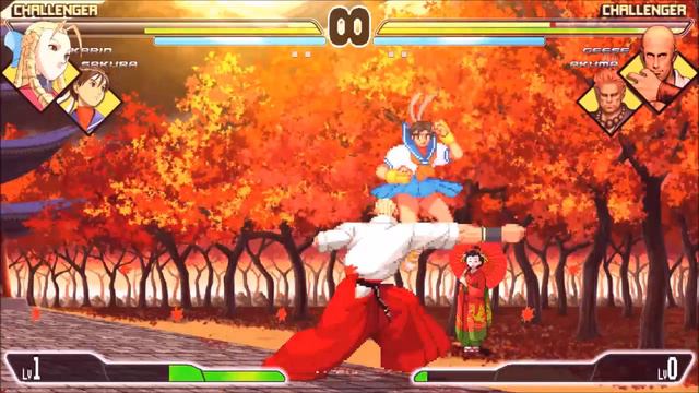 Capcom VS SNK 3 M.U.G.E.N TaG Team Arcade Playthrough смотреть онлайн