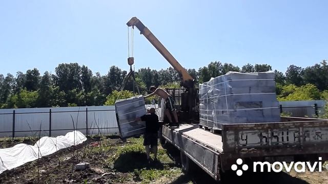 51/Отгрузка 2 партии пеноблоков на Кошкин дом смотреть онлайн