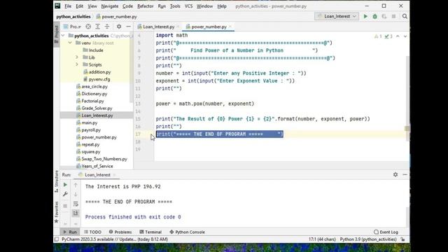 Find Power of a Number in Python смотреть онлайн