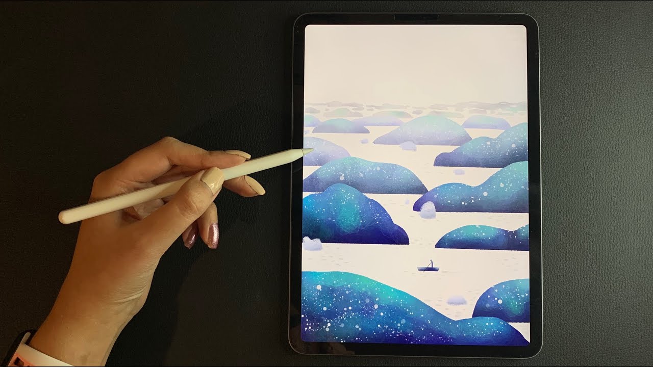 РИСУЮ НА АЙПАДЕ в ProCreate ? | КАК РИСОВАТЬ | Art смотреть онлайн
