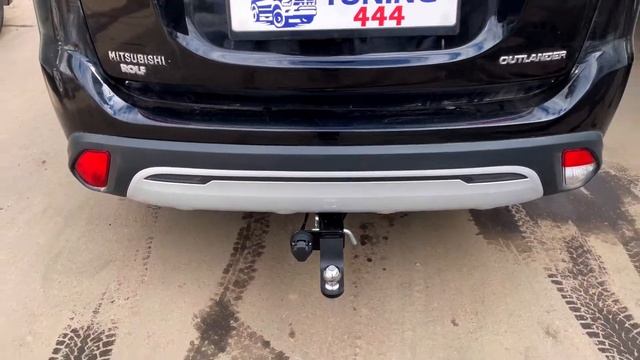 Фаркоп под квадрат на Mitsubishi Outlander в магазине TUNING-444. смотреть онлайн