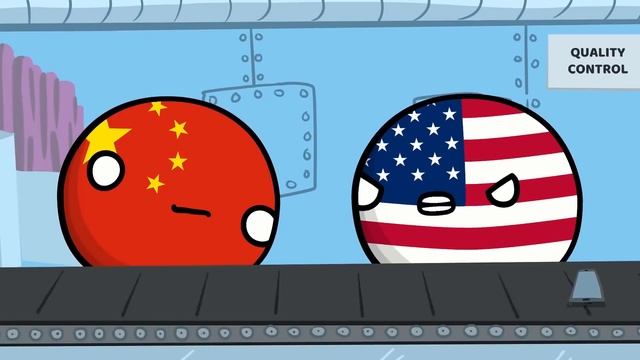 Ситуация с Huawei в США | Countryballs смотреть онлайн