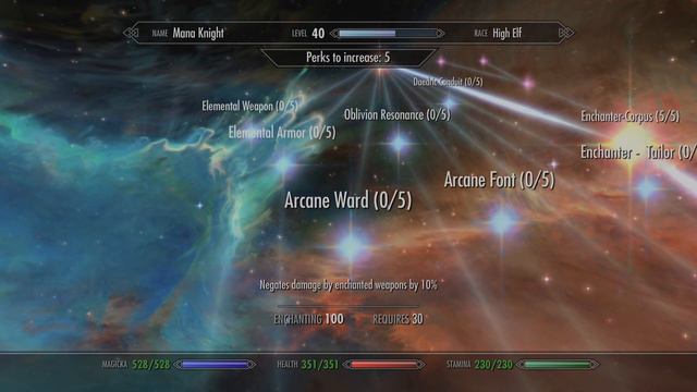 Skyrim The Curse,Enchantment perk overhaul смотреть онлайн