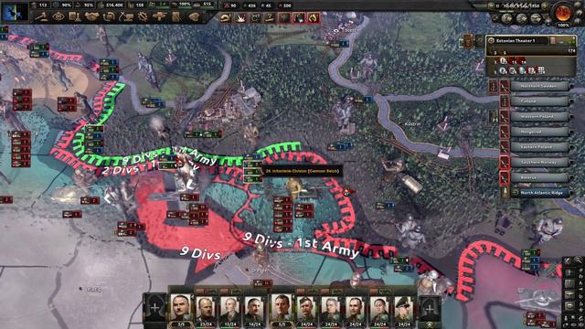 Hearts of Iron 4 - Baltic Unitary State Disaster Save EP 63 - Retreat to the Elbe смотреть онлайн