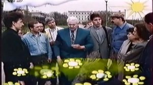 Городок - Ельцин. Бабай Коляныч - Из вып. 45 Выпьем за... или тосты нашего Городка.avi