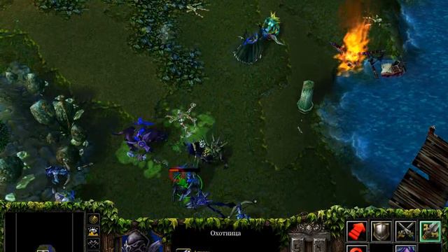 прохождение игры Warcraft 3 - Frozen Throne 1.20 глава 1 смотреть онлайн