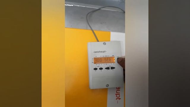 Setting Burner weishaupt type wm g 10 3a смотреть онлайн