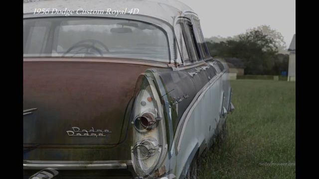 1956 Dodge Custom Royal 4D - The Dodge Custom Royal Series was the top trim level from 1955 - 1959. смотреть онлайн