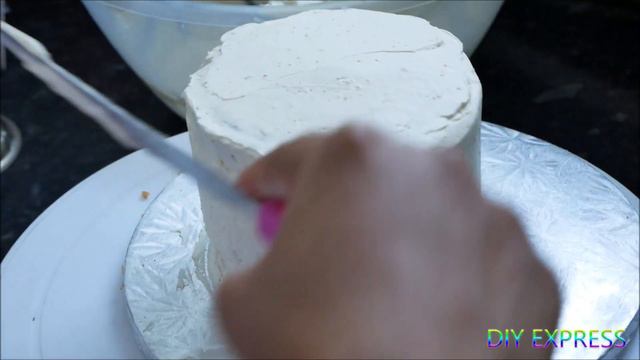 Cactus Mini Babyshower Cake Tutorial