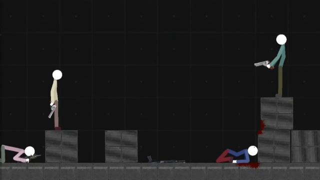 РАЗБОРКИ БАНДИТОВ В TSRP (Turbo Stickman Ragdoll Playground) смотреть онлайн